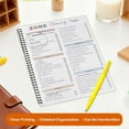 thumbnail image 6 of ADHD Cleaning Planner for Adults - Customizable Daily Weekly Monthly Home Cleaning Checklist & Chore Management System, Editable Organizer for Stress-Free Routines & Household Task Tracking, 6 of 6
