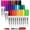 30 colors, variant on 24 Colors Permanent Markers - Assorted Vibrant Colors, Quick Drying, Fade Resistant, Alcohol-Based Fine Point Permanent Markers for Paper, Plastic, Wood, Coloring, Drawing Doodling, Waterproof
