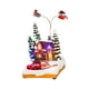 thumbnail image 2 of Casas de Navidad, LED iluminado, decoración de invierno musical de resina para vacaciones en el hogar interior Yuyangstore Figura Casas de Pueblo, 2 of 6