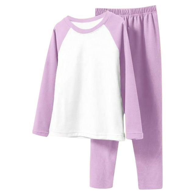 Elastic Waistband Sports Pants for Kids - Warm Sweatpants with Leg Binding