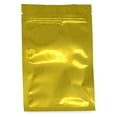 thumbnail image 1 of 100 Pieces Foil Pack Bag which has good practicality Home Leakproof Sealing Cosmetic Powder Package Bags Wrapping Accessory Holding Pouch Golden 12x18cm, 1 of 8