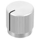thumbnail image 4 of Guitar Potentiometer Knob Cap Volume Control Knob Audio Equipment Silver 1.5X1CM Anodized Finish 1Set, 4 of 5