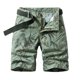 thumbnail image 1 of Mens Cargo Shorts Multi-Bolsillo Relajado Ajuste 97% Algodón 3% Spandex, Pantalones de Playa Casuales para Ropa de Dormir, Al Aire Libre Y Verano, 1 of 3