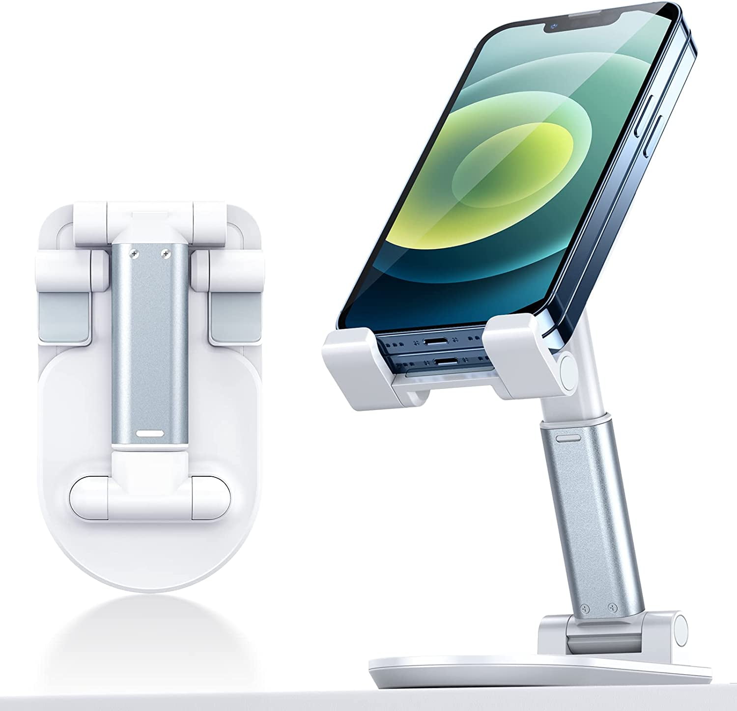 Foldable Cell Phone Stand for Desk [UltraPortable] Adjustable Desktop