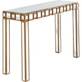 thumbnail image 4 of Square Reflective Mirror Console Table, 4 of 9