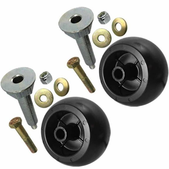 2Pk Deck Wheels & Hardware Kit for Exmark 103-8415 116-9981 103-5364 3211-46