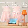 thumbnail image 4 of WASHWEPE 5Pcs Children's Hangers White Plastic Design for DIY Projects, 4 of 8