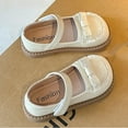 thumbnail image 5 of breaise Girl's Classic Mary Jane School Uniform Shoes Flat Dress Shoes Baby Toddler Princess Shoes Wedding Party Shoes, 5 of 7