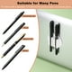 thumbnail image 5 of Uxcell 4Pcs Soporte de Silicona Adhesivo para Escritorio, Soportes Redondos para Lápices de 2 Ranuras, Clip para Marcadores, Blanco, 5 of 6