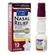 Family Care Original Nasal Relief Oxymetazoline HCI 0.05%