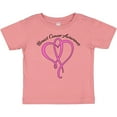 thumbnail image 3 of Inktastic Breast Cancer Awareness with Pink Ribbon Heart Boys or Girls Baby T-Shirt, 3 of 5