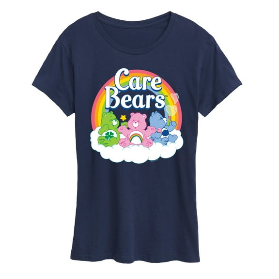 Care Bears - Care Bears Logo Group - Women's Short Sleeve Graphic T-Shirt