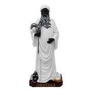 12" Orisha Obatala Statue Sculpture Yoruba Santeria African GodQ