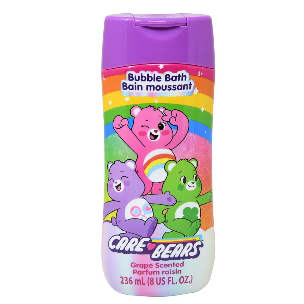 Care Bears Shampoo 8 oz Bottle, Bubble Bath & Body Wash Set ,Non Toxic Paraben