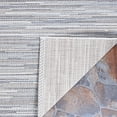 thumbnail image 4 of Couristan Monte Carlo Coastal Breeze 2'3" x 7'10" Runner Taupe and Champagne Outdoor Rug, 4 of 7