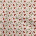 thumbnail image 1 of oneOone Tissu Polyester Spandex Saumon Rose Clair Matériel de Robe d'Automne Tissu Imprimé au Mètre 56 Pouces de Large, 1 of 4
