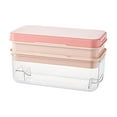 thumbnail image 1 of TIELUTT Convenient Ice Tray Ice Maker Ice Tray Accessories Ice Tray Maker Square Ice Ice Tray Ice Maker Ice Tray with Silicone Freezer Cups Soup Tray Silicone Freezer Containers Decorative Ice Cubes, 1 of 3