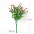 thumbnail image 6 of Sinhoon 6Pcs Artificial Flowers, Fake Outdoor Flowers UV Resistant, Lifelike Plastic Flowers for Indoor Outdoors Home Office Garden Wedding Sidewalk Trim Christmas Decorations, 6 of 9