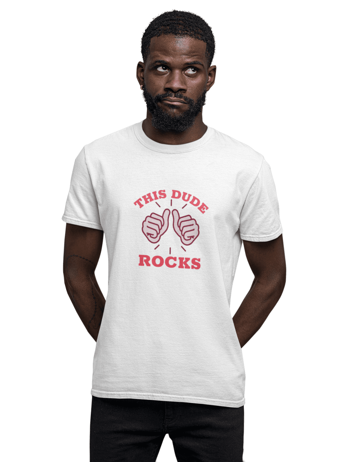 The Rock Meme T-Shirt plain T-Shirt short oversized t shirt Short t-shirt  clothes for men