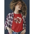 thumbnail image 2 of The Tribe - Vintage Emoji Crew Unity Graphic Women's T-shirt, 2 of 4