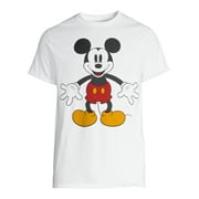Mickey Mouse Disney Mens & Big Mens Classic Mickey Graphic Tee Shirt, Sizes S-3XL