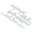 thumbnail image 2 of 2Pcs Coupe Die Bénédiction Mots Modèle Opération Simple Conception Unique Moule de Coupe pour les Décorations de Fête à la Maison, 2 of 8