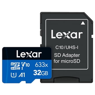 Lexar, MicroSDHC Card, 512GB, UHS-I High Performance 633x