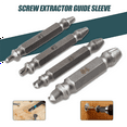 thumbnail image 4 of 4X Screw Extractor Drill Bits Guide Set Broken Bolt Remover Easy Out #1 #2 #3 #4,4 x Screw Extractor,As shown, 4 of 8