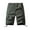 Green, variant on Men Ripstop Twill Cargo Short Big and Tall Drawstring Walk Shorts Summer Military Tactical Workout Shorts with Pockets