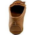 thumbnail image 2 of Minnetonka Women's Deerskin Soft-T Moccasin,Mocha Deerskin,6.5 M US, 2 of 4