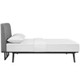 thumbnail image 3 of Modway Tracy Queen Bed in Cappuccino Gray, 3 of 4