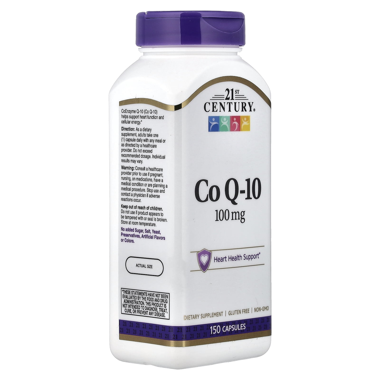 21st Century CoQ10 100 mg Softgels 150 ea