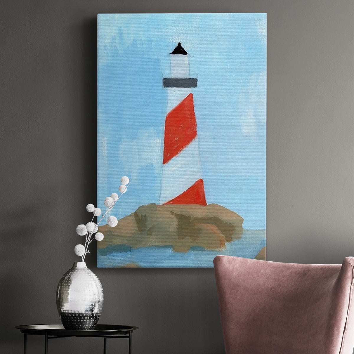 Lookout Point I Premium Gallery Wrapped Canvas - Ready to Hang
