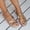 Rose Gold, variant on Womens Summer Flat Sandals Open Toe Trendy Butterfly Anti Slip Casual Summer Beach Shoes Silver Size 9