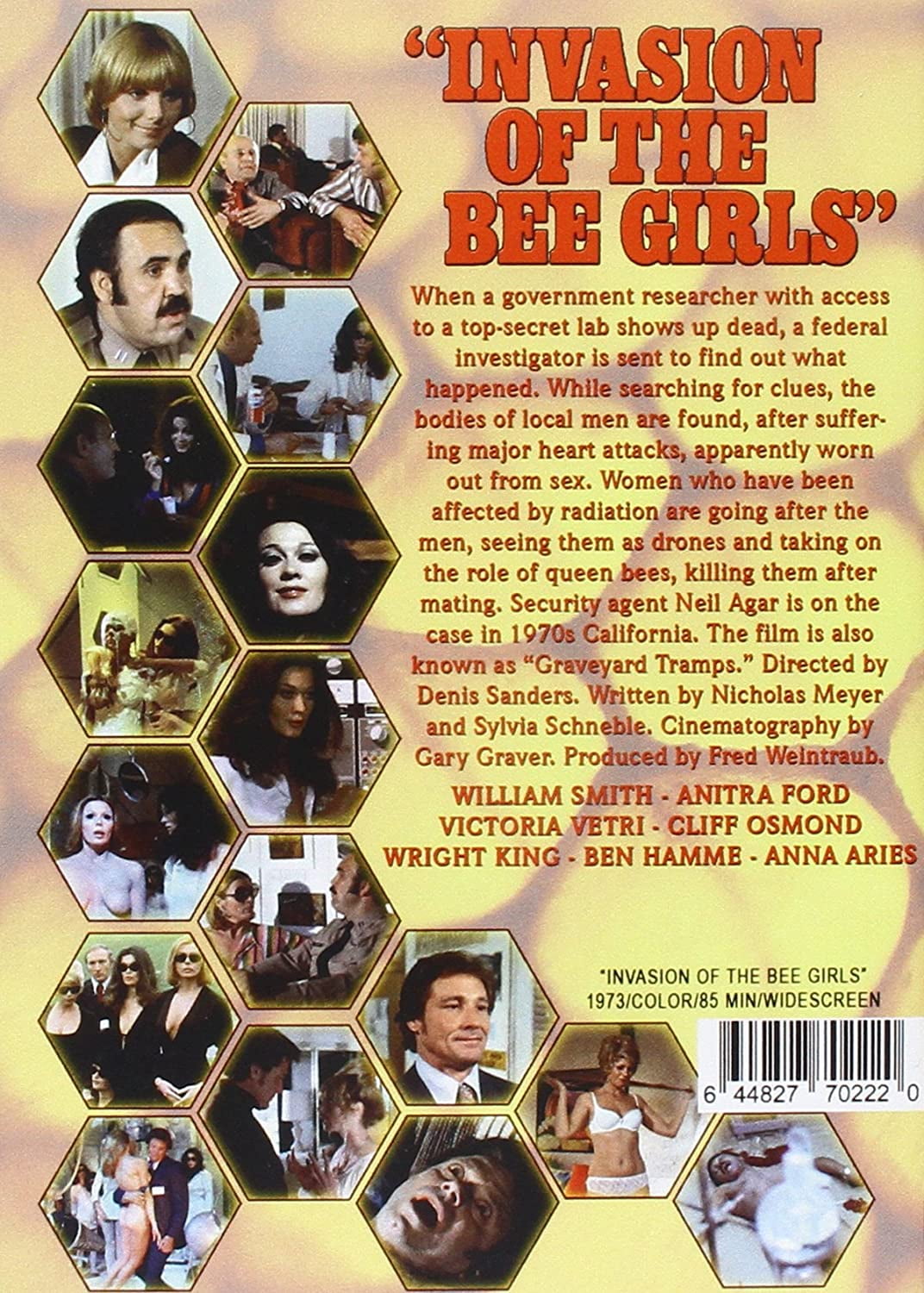 小学館 DVD sabra DVD YELLOW GIRLS THE DVD … Invasion of the Bee Girls (DVD), Reel Vault, Sci-Fi
