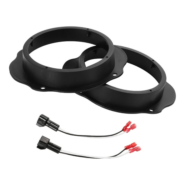Anillo Espaciador de Altavoz Unique Bargains Adaptador de Espaciador de Tweeter para Ford Explore 2000-2006 para 6.5'' ABS 2 Juegos