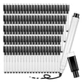 thumbnail image 1 of 2025 Dry Erase Markers Fine Tip 100 Pieces Black for Whiteboard with Rubber Cap, 1 of 5
