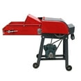 thumbnail image 6 of Electric Hay Cutter 4-Blade Straw Chopper Machine with Chain Plate Conveyor Animal Feed Chopper 220V, 6 of 17