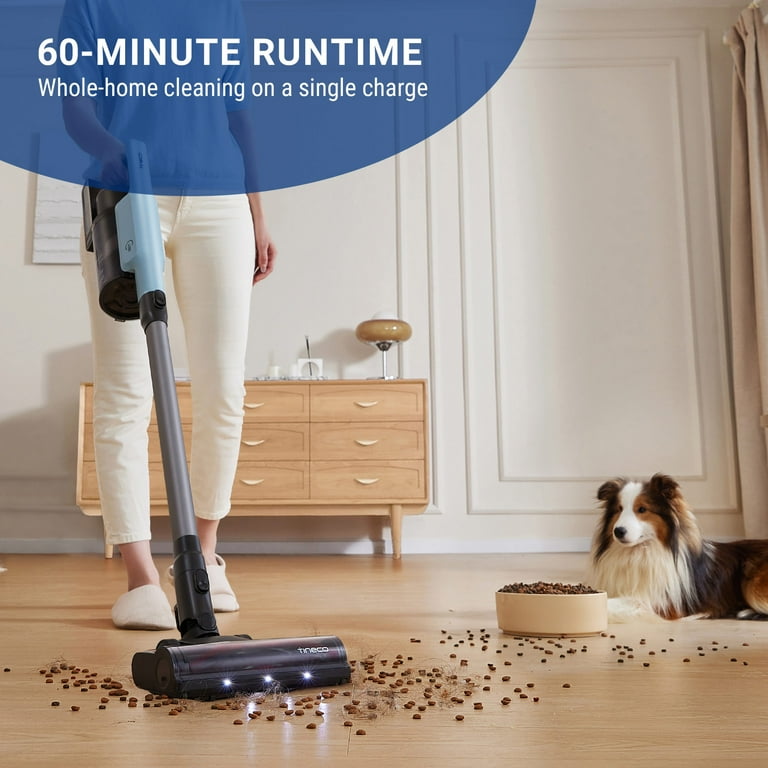 Tineco GO PET Cordless Vacuum with ZeroTangle Brush, 60 min Runtime, 1L Dustbin (GO303)