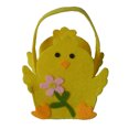 thumbnail image 1 of Feliz Pascua polluelo bolsas tela niño totalizador bolsa favor , Amarillo yotijar Easter Bunny Candy Bags, 1 of 5