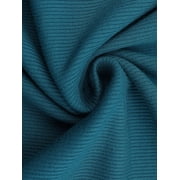 INSPIRE CHIC Women's Split Maternity Dresses Bodycon Ruched Ribbed Knit Photoshoot Pregnancy Dress Small Peacock Blue