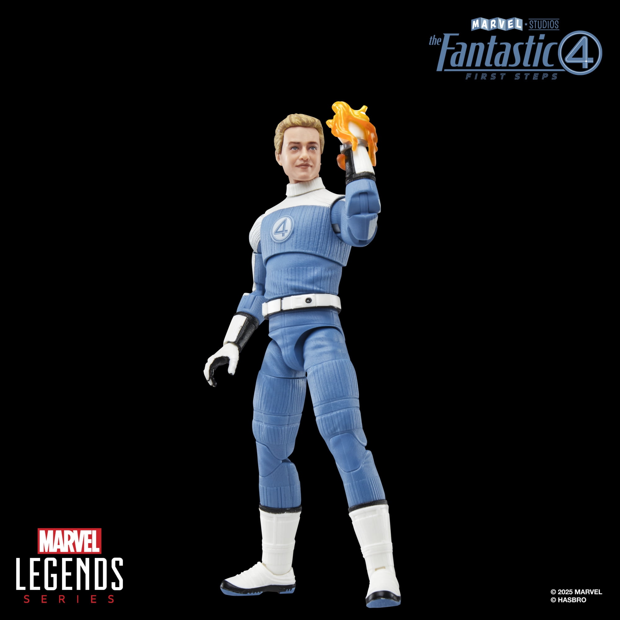 Marvel Legends Series Johnny Storm, The Fantastic Four: First Steps 6" Action Figure