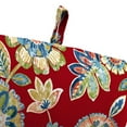 thumbnail image 6 of Jordan Manufacturing 44" x 22" Daelyn Cherry French Edge Outdoor Chair Cushion, 6 of 14