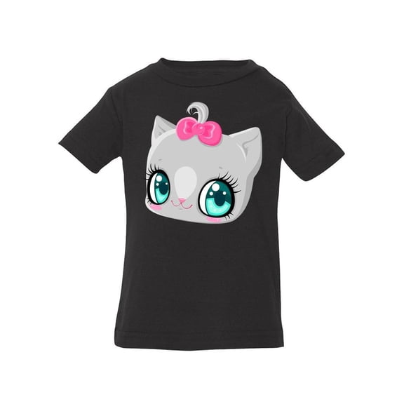 Cute Cat With Bow T-Shirt Infant -Image by Shutterstock,  12 Months