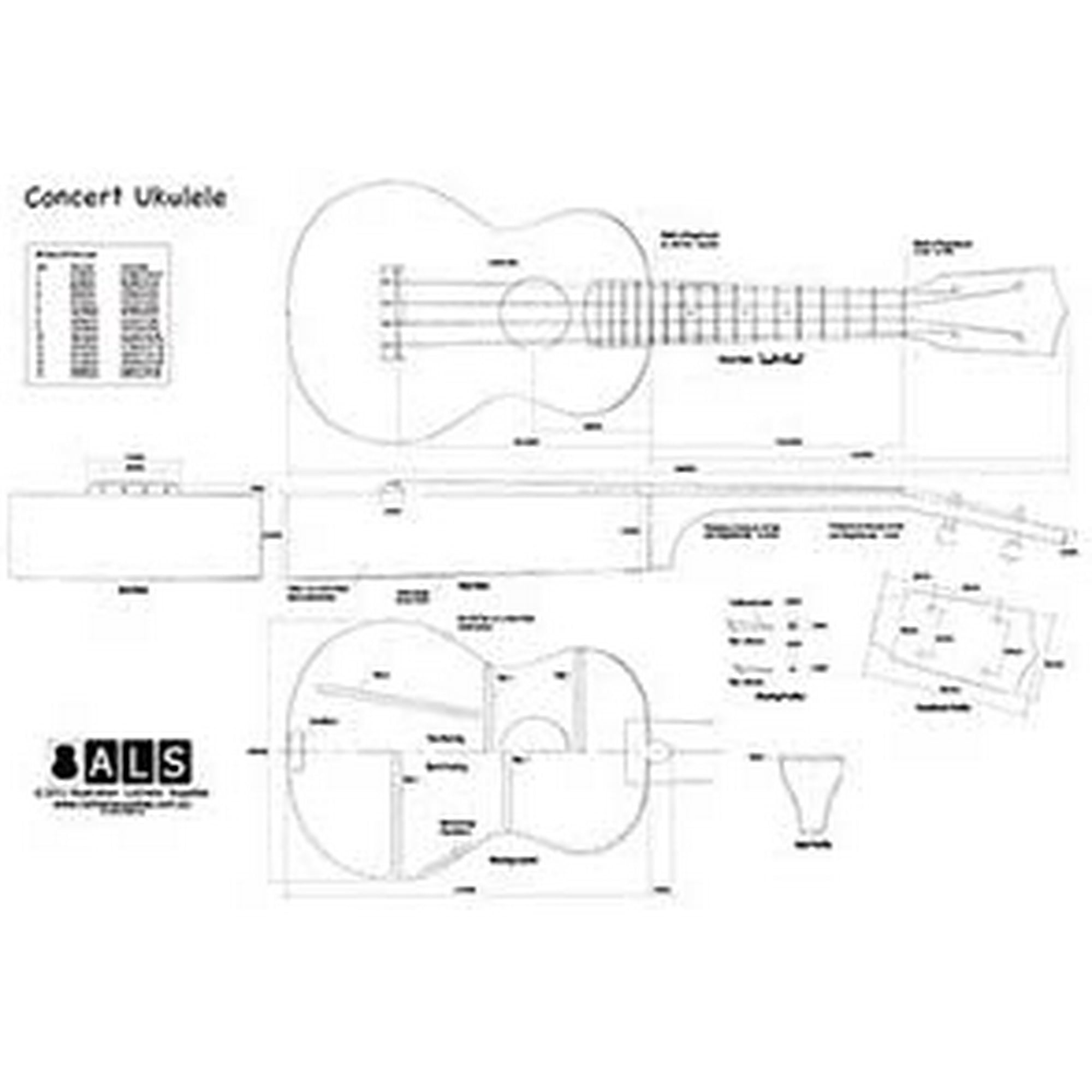Ukulele Dimensions ubicaciondepersonas.cdmx.gob.mx