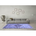 thumbnail image 3 of Ahgly Company Indoor Rectangle Persian Blue Traditional Area Rugs, 5' x 8', 3 of 4