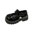 thumbnail image 2 of LvhaoGJOB Girls' Elegant Style Mary Jane Shoes with Comfortable Fit and Non-Slip Platform Sole, 2 of 9