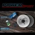 thumbnail image 6 of Power Sport Front Rear Brakes and Rotors Kit, 6 of 6