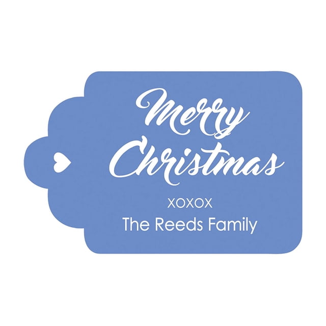 100 PCS Custom Made Hang Paper Tags Personalized Celebrating Merry Christmas Gift Tags