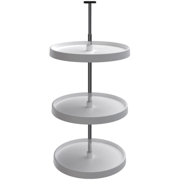 Rev-A-Shelf Polymer Full Circle 3 Shelf Lazy Susan
